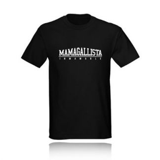 t-shirt mamagallista inmamable camiseta negra black